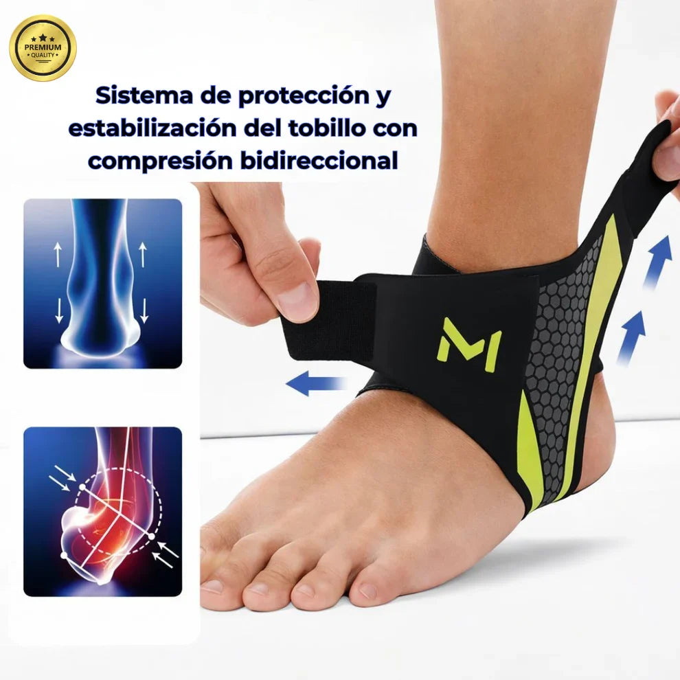 Pair of Ankle Brace Sports Wraps Bandages