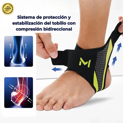 Pair of Ankle Brace Sports Wraps Bandages